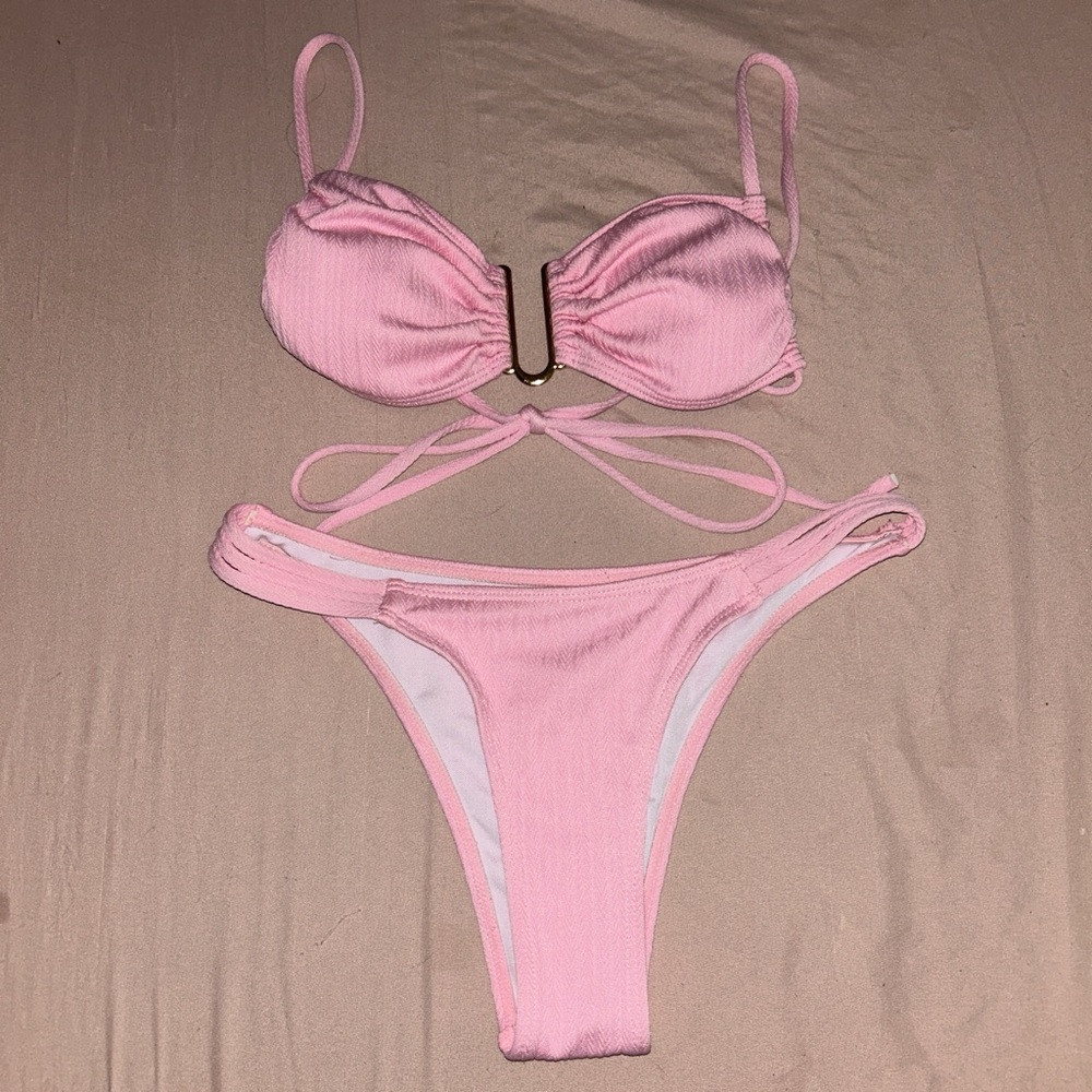 SHEIN Pink Bikini Set